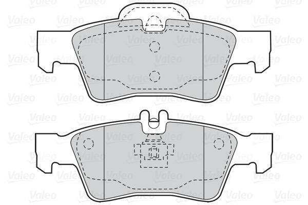 VALEO 302039 Brake Pad Set, disc brake