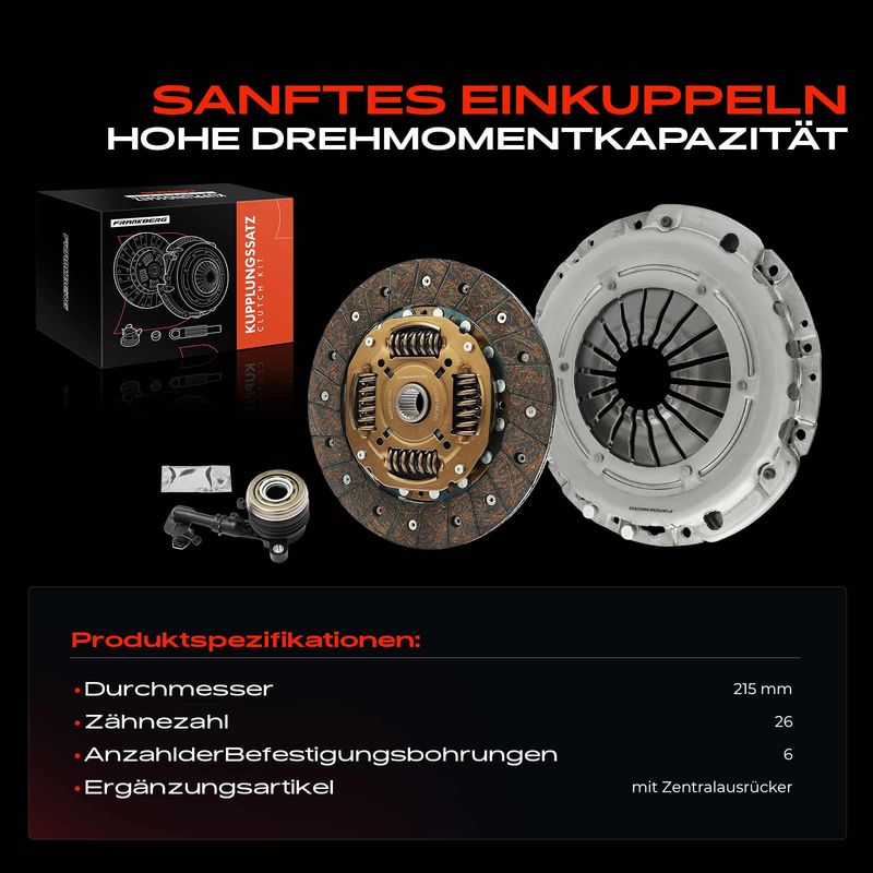 Frankberg 5481FB0037516 Clutch Kit