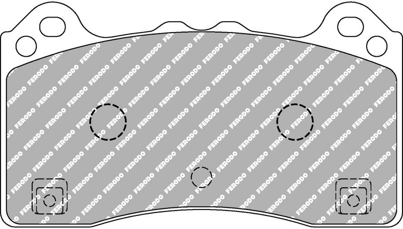 Bremsbelagsatz, Scheibenbremse