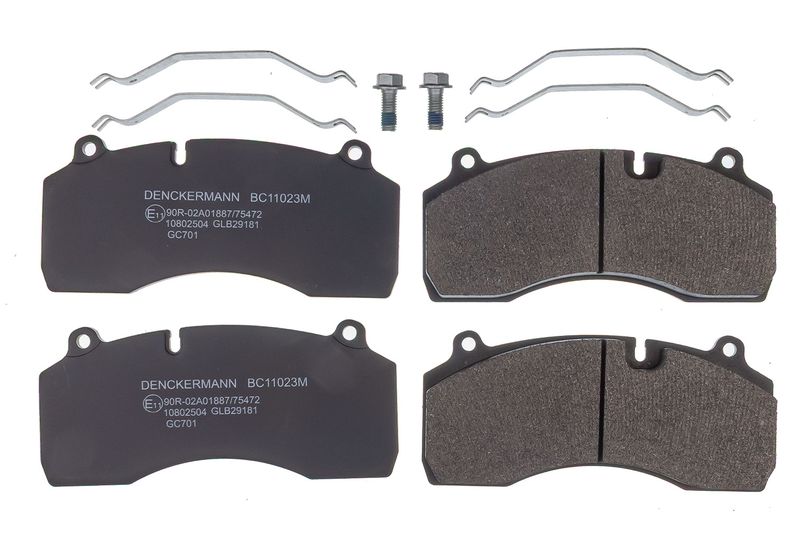 DENCKERMANN BC11023M - Brake Pad Set, disc brake