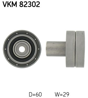 SKF NISSAN натяжний ролик Primera 2,0D 91-94/SUNNY 2,0D 11/90-