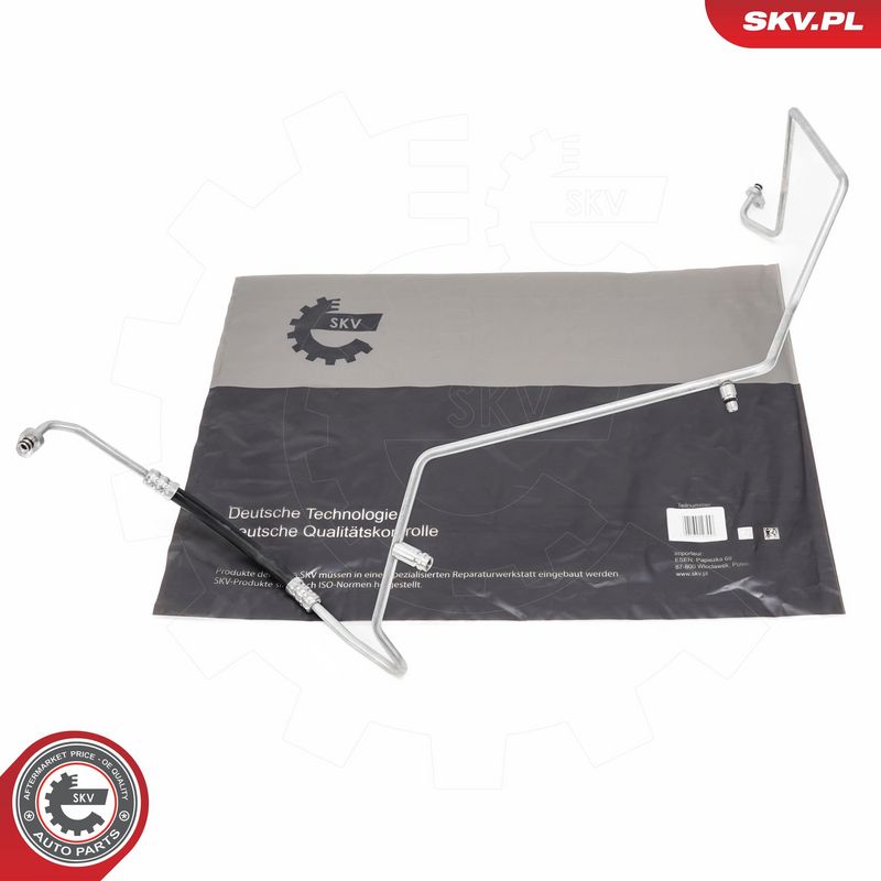 Kõrgsurve-, madalsurvetorustik, kliimaseade, ESEN SKV 43SKV593