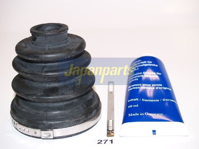 JAPANPARTS Gofruotoji membrana, kardaninis velenas