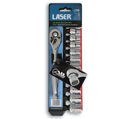 Laser Tools Alldrive Socket Set 3/8
