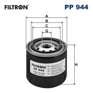 FILTRON Üzemanyagszűrő PP 944