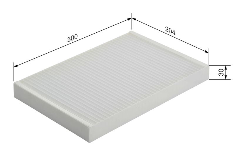 BOSCH 1 987 432 071 Filter, cabin air