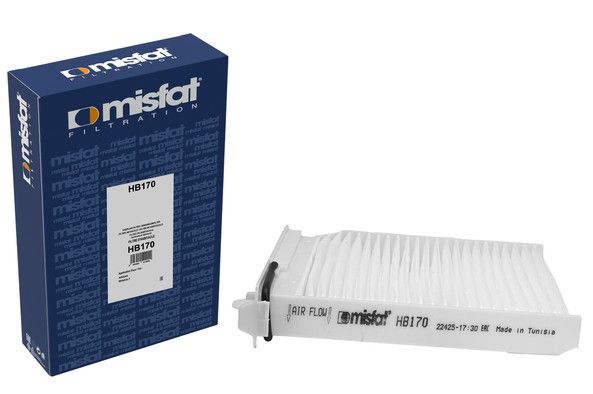 Filtre+d'habitacle MISFAT HB170
