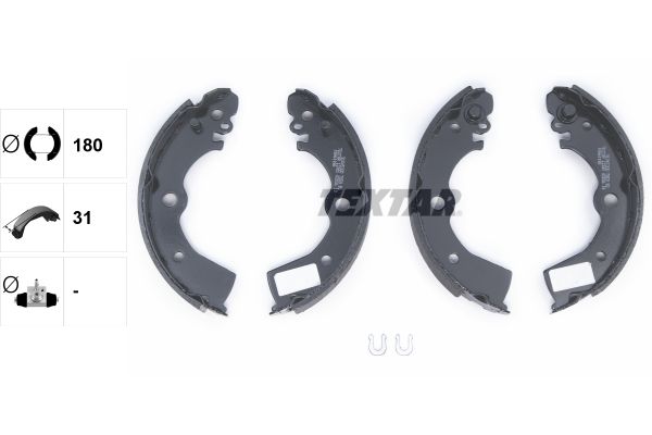 TEXTAR 91045300 Brake Shoe Set