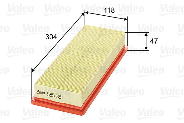 Valeo Air Filter 585351