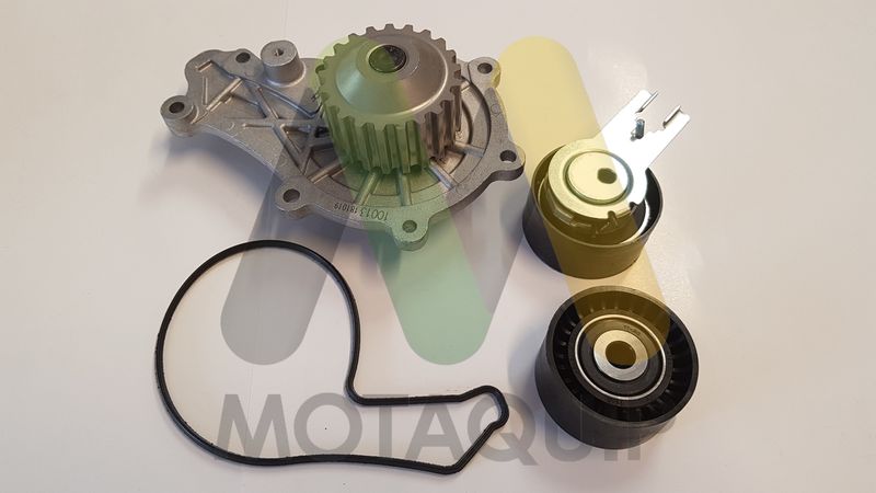 MOTAQUIP Vízpumpa + fogasszíj készlet LVTTP100