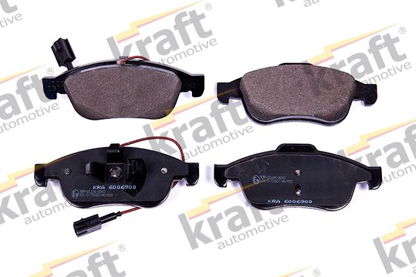 KRAFT Automotive 6006900 Stabdžių trinkelių rinkinys, diskinis stabdys