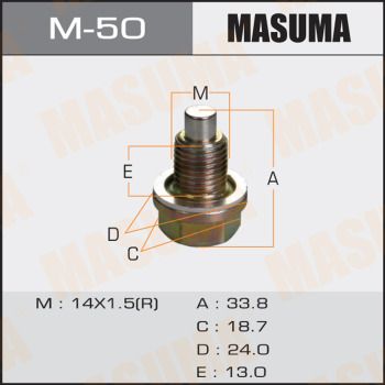 Пробка, оливний піддон, Masuma M-50