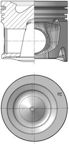 Product Image - Zuiger - 40752640 - KOLBENSCHMIDT