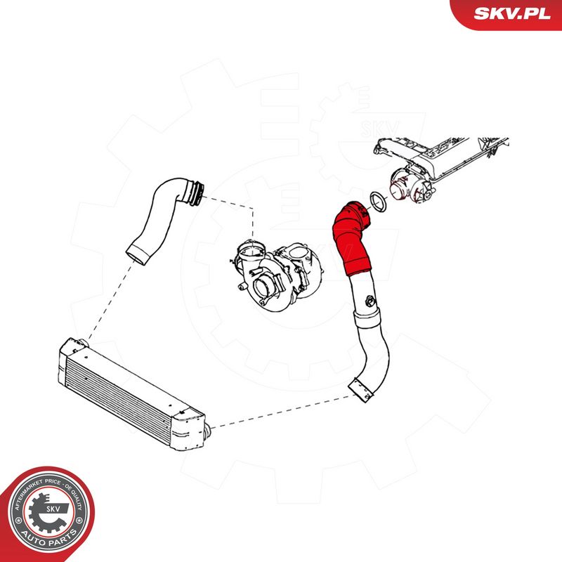Laadimisõhu voolik, ESEN SKV 24SKV888