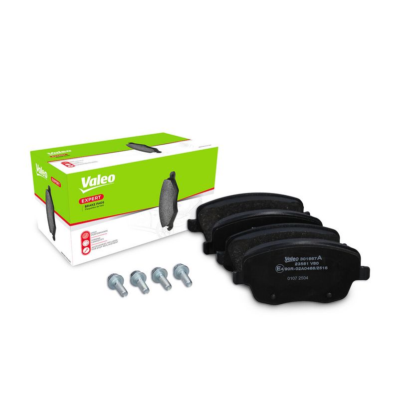 Piduriklotsi komplekt, ketaspidur, VALEO 301667A