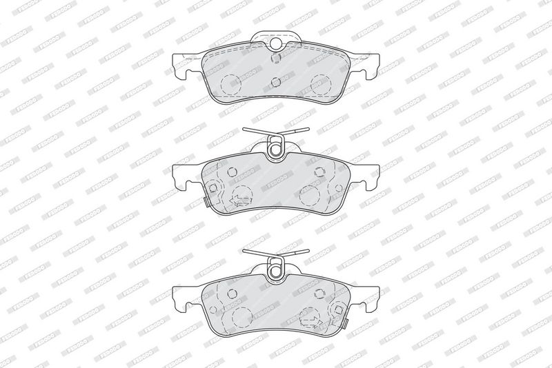FERODO Plaquettes de frein à disque FDB4041