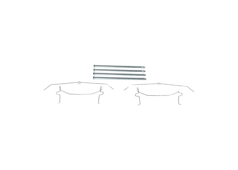 BOSCH 1 987 474 821 Accessory Kit, disc brake pad