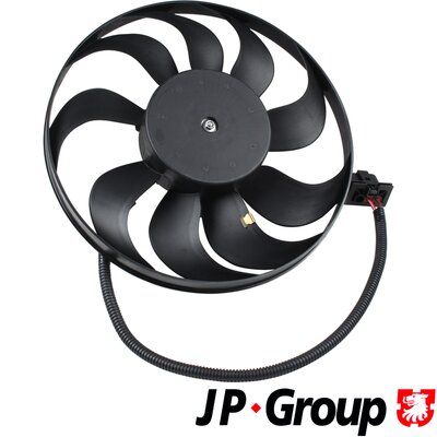 JP GROUP Volkswagen вентилятор охолодження двигуна 90W 290mm Polo,Skoda Fabia,Seat