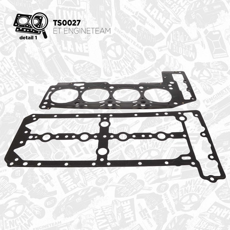 ET ENGINETEAM TS0027 Full Gasket Kit, engine