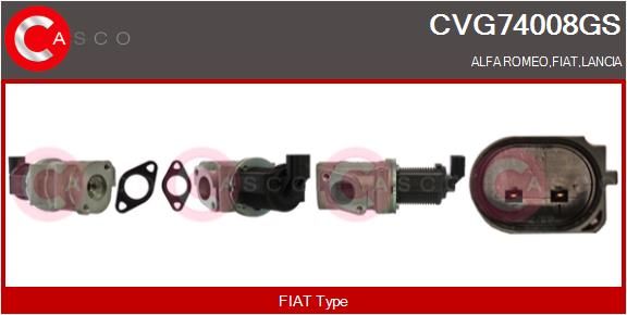 AGR-Ventil CVG74008GS