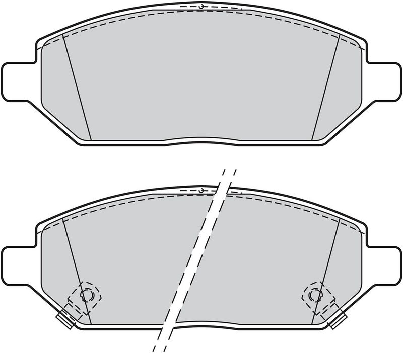 VALEO 601498 Stabdžių kaladėlių komplektas