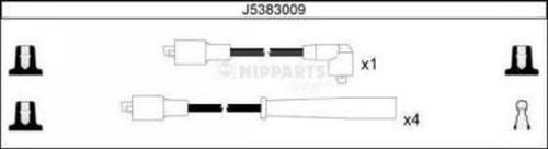 Комплект проводів високої напруги, Nipparts J5383009