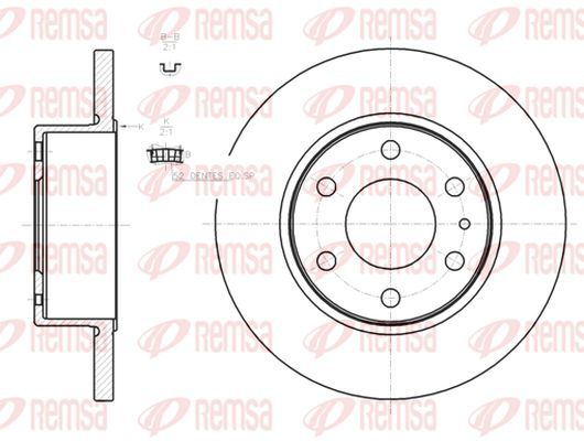 Brzdový kotouč 61274 00