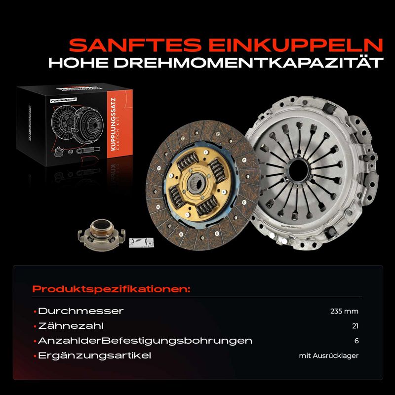 Frankberg 5481FB0037597 Clutch Kit