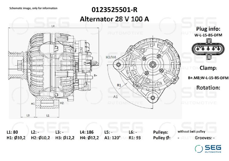 generátor 0123525501-R