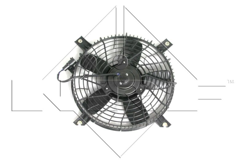 NRF ventilátor, motorhűtés 47469