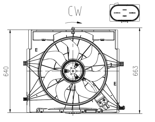 WILMINK GROUP ventilátor, motorhűtés WG2161740