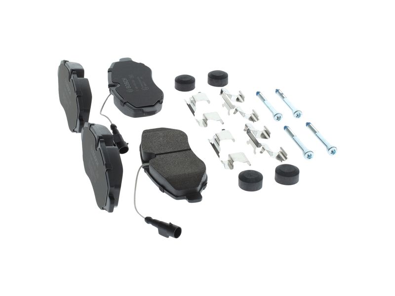 Piduriklotsi komplekt, ketaspidur, BOSCH 0 986 494 334