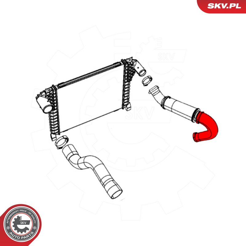 Laadimisõhu voolik, ESEN SKV 43SKV255