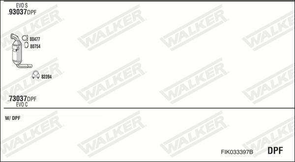 WALKER Система выпуска ОГ