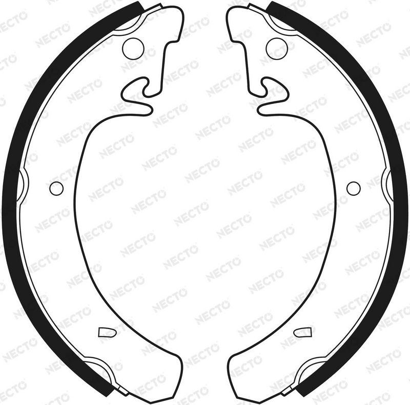 Juego de zapatas de frenos