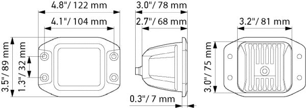 HELLA 1FA 358 176-831 Spotlight