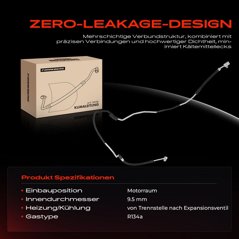 Frankberg 5481FB0061782 High/Low-pressure Line, air conditioning