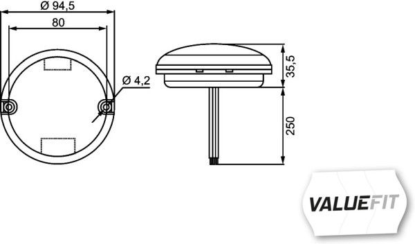 HELLA 2BA 357 028-021 Direction Indicator
