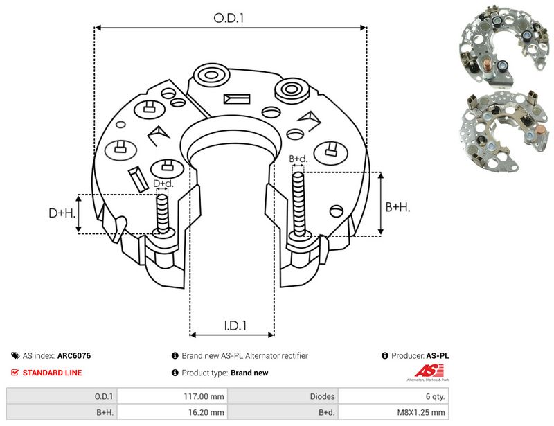 Seadistaja, generaator, AS-PL ARC6076