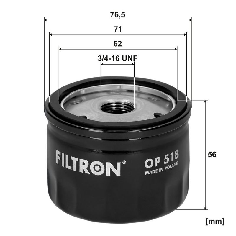 Õlifilter, FILTRON OP 518
