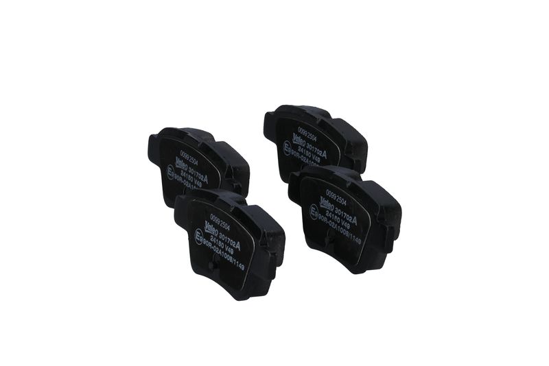 Piduriklotsi komplekt, ketaspidur, VALEO 301702A
