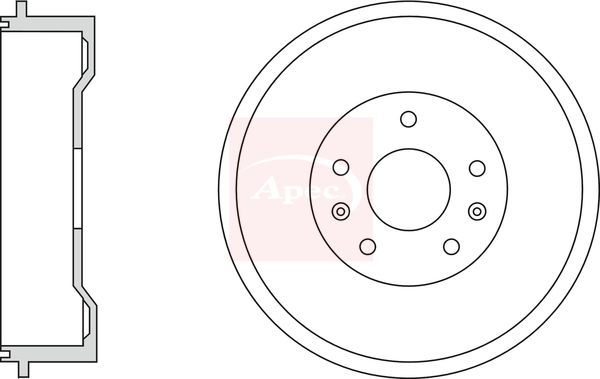 APEC Brake Drum DRM9955