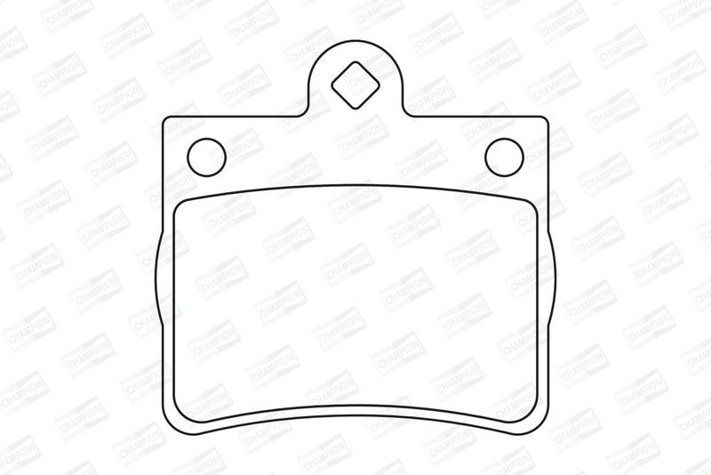CHAMPION Plaquettes de frein à disque 573053CH