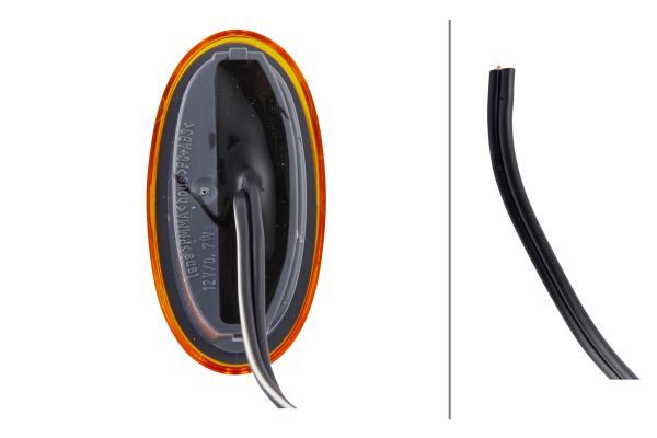 HELLA 2PS008138-801 Side Marker Light