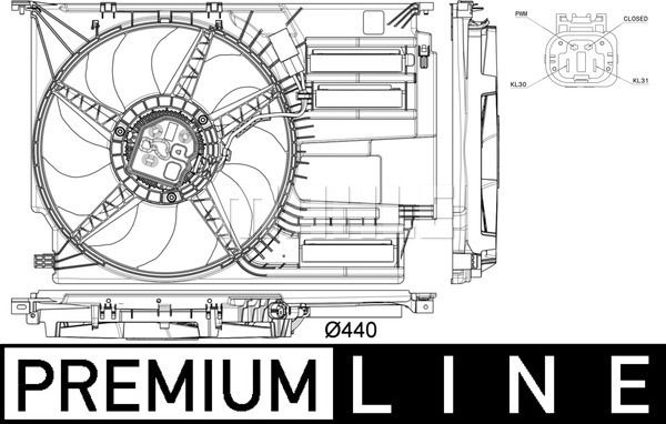 WILMINK GROUP ventilátor, motorhűtés WG2180763