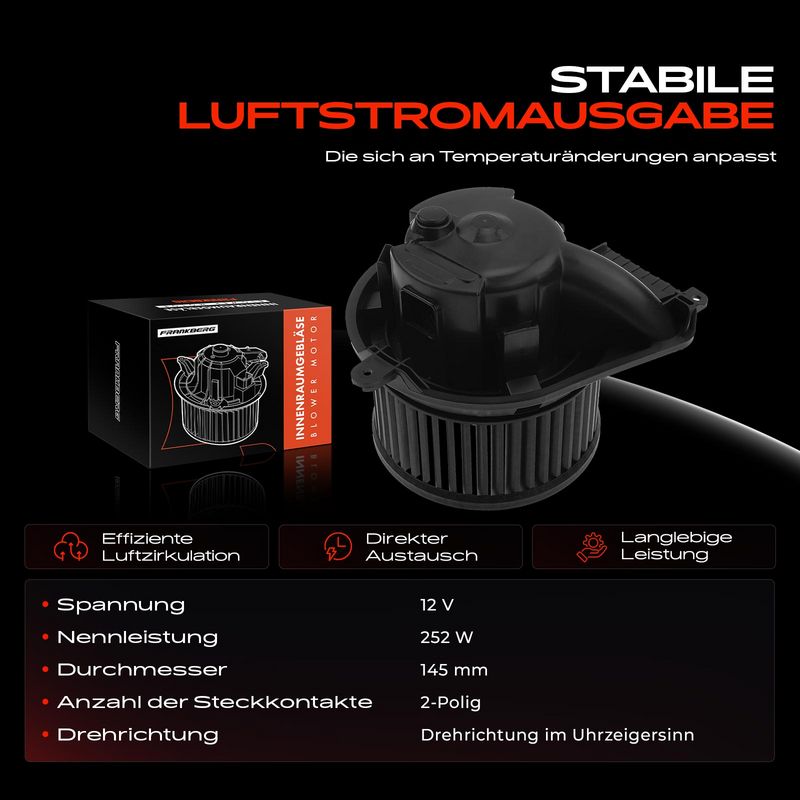 Frankberg 5481FB0005200 Interior Blower