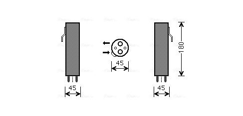 AVA QUALITY COOLING szárító, klímaberendezés FDD584