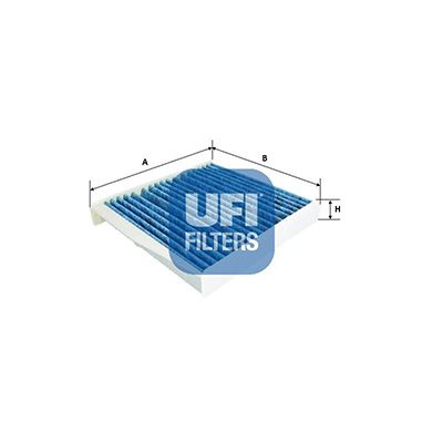 Фільтр, повітря у салоні, Ufi 34.126.00