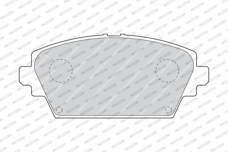 FERODO Plaquettes de frein à disque FDB1580