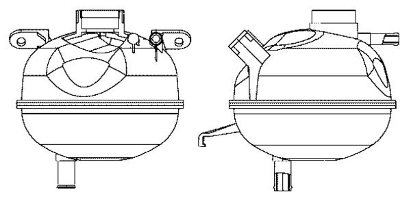 MAHLE Expansietank, koelvloeistof CRT 7 000S